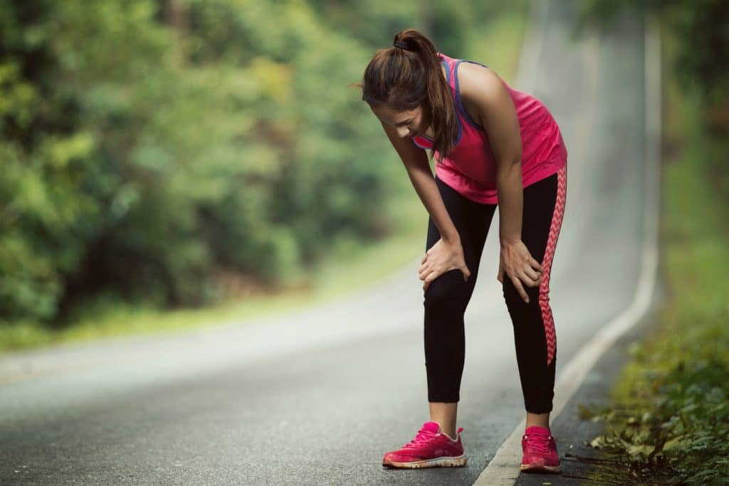 female runner doing HIIT Workouts 