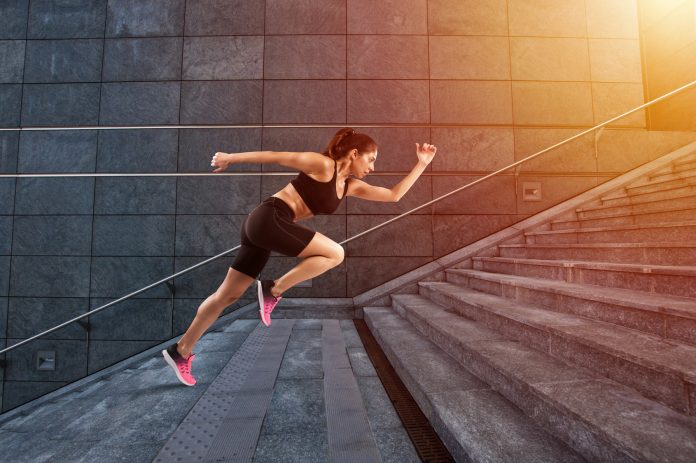 Staircase Workout execise