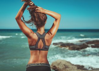 runner doing Beach Workout